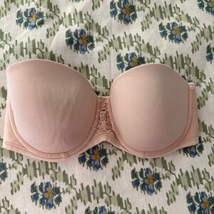 Vanity Fair Strapless Bra 36c